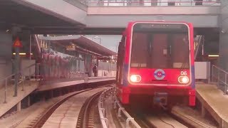 DLR Stratford Int to Beckton [upl. by Arlinda]