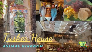 Tusker House Character Breakfast Buffet at Animal Kingdom Park  Disney Dining Review [upl. by Akeber]