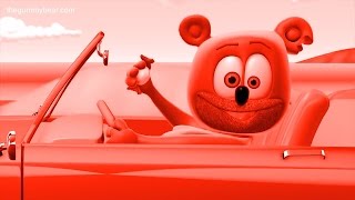 Gummibär Colors RED I Want Candy Gummy Bear Song Effects [upl. by Lissy440]