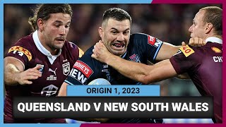 State of Origin 2023  QLD Maroons v New South Wales Blues  Full Match Replay  Game 1 [upl. by Herwig845]