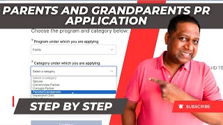 Parents And Grandparents PR Application  Explained In Step By Step 2024 🔥 [upl. by Adorl563]