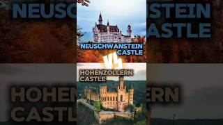 Neuschwanstein castle vs Hohenzollern castle comparison facts neuschwanstein castle history [upl. by Lahcym]