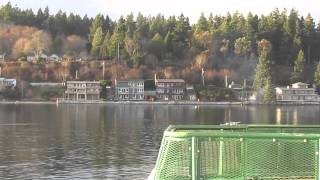 SeattleBremerton Ferry Ride on the MV Kaleetan [upl. by Ase324]