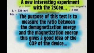 2SGen v5  Demagnetizing energy Vs Magnetizing energy measurements [upl. by Hultin]