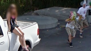 TOP 10 PRANKS ON GOOGLE STREET VIEW  PART 2 [upl. by Kehoe675]