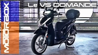 Honda SH 2017  Le vostre domande [upl. by Yrovi]