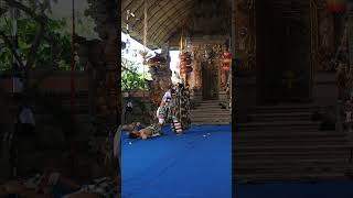 Barong Dance Stage Seraya Budaya Singapadu  Bali Indonesia Bali [upl. by Sudderth]