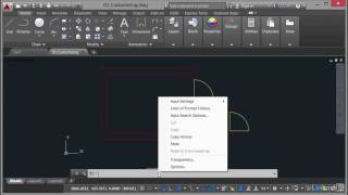 AutoCAD Tutorial  Command Line input settings [upl. by Keifer588]