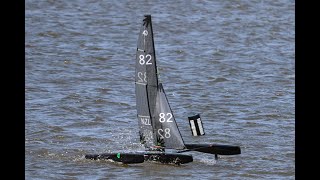 Day 2 of the Mini40 event at Pegasus Radio Sailing Club 16 Nov 2024 [upl. by Eecak]