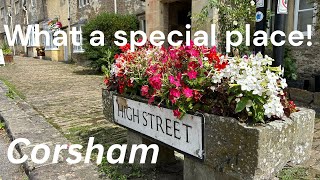 The High Street Corsham One of the loveliest places in Wiltshire and indeed England [upl. by Lapham]