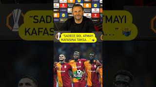 🔥 Okan Buruk “Osimhen sadece gol atmayı kafasına taksa” [upl. by Addam]