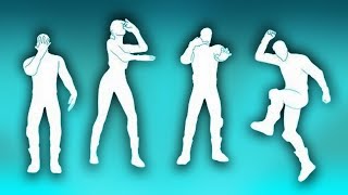 TOP 10 ICON EMOTE IN FORTNITE [upl. by Nollek637]