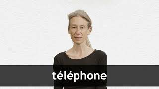 How to pronounce TÉLÉPHONE in French [upl. by Maidel]