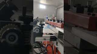 三层共挤木饰面板机器在乌兹别克斯坦稳定运行中！Three layers PVC foam board machine running stablely in Uzbekistan machine [upl. by Ivad]