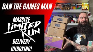 MASSIVE LimitedRunGames Delivery Unboxing [upl. by Zimmer586]