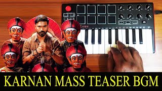 Karnan Mass Teaser Bgm By Raj Bharath  Dhanush  Santhosh Narayanan [upl. by Sella]