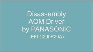 PANASONIC AcoustoOptic Modulator AOM Driver disassembly for FUJIFILM Frontier 500 series [upl. by Haleemak]