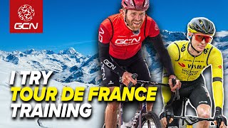 We Tried The Toughest Tour De France Training Session VismaLease A Bike [upl. by Quintie]