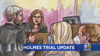 Theranos Trial Scientist Takes Stand Says Holmes Had Cagey Behavior [upl. by Elrem]