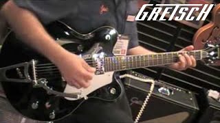 Joe Carducci Chats Gretsch Gear  NAMM  Gretsch Guitars [upl. by Ahtelrac]