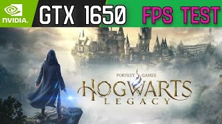 Hogwarts Legacy  GTX 1650  i54460  Low Settings Gameplay Test  1080p Resolution [upl. by Cher357]