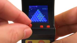 Tiny Arcade Qbert gameplay [upl. by Naitsirc]