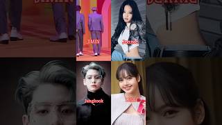 Choose the best dance Lisa jennie💃 jiminjungkook🕺viralvideo jennie jk jimin lisa 💕💞 [upl. by Olds]