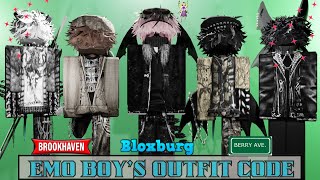 New Aesthetic Outfit Codes for Bloxburg Berry Avenue and Brookhaven  Boy Outfits Code 2024 Part 10 [upl. by Ellga]