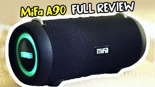 MiFa A90 60W Bluetooth Speaker ENGLISH REVIEW 2023 [upl. by Asetal]