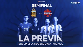 PREVIA ARGENTINA  CANADA SEMIFINAL [upl. by Aicemat864]