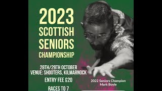 SPA Scottish Seniors Championship I Quarters and Semis I 2nd Table 3 [upl. by Tedda]