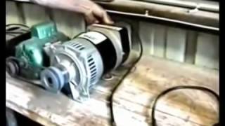 3000 Watt Generator Powers Itself Grinder amp Drill Press [upl. by Yauqaj]