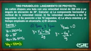 Problemas De Lanzamiento De Proyectil Parte II [upl. by Anitreb]