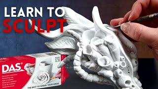 AIR DRY Clay TIPS Sculpting For Beginners [upl. by Aymik]