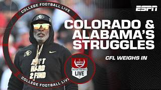 Alabama has plenty to correct  Thamel says Colorado looks disheveled  College Football Live [upl. by Chenay]