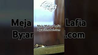 Meja Makan Lafia 6 Kursi  Arif Mebel Jepara [upl. by Edda]