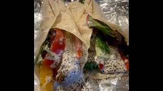 VEGAN TZATZIKI WRAPS [upl. by Annovaj]