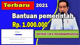 TERBARU  CARA DAPAT BANTUAN APB 1000000 2021 [upl. by Attennhoj]