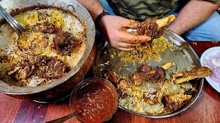 Handi Wali Nalli Loaded Mutton Biryani  Double Spicy Mutton Biryani Recipe [upl. by Greyso852]