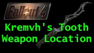 Fallout 4 Kremvhs Tooth Location [upl. by Aklam]