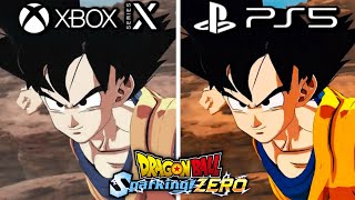 Dragon Ball Sparking Zero PS5 vs Xbox Series X Graphics Comparison [upl. by Libbna]