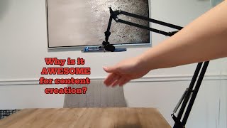 Why this LISEN table phone mount stand is WAY better than a tripod for content creators My review [upl. by Holmen963]