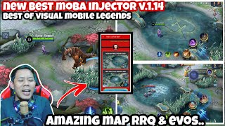 New update best moba injector v114 visual for mobile legends patch next project [upl. by Attaymik]