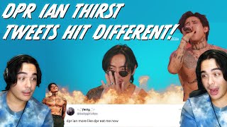 REACTING TO DPR IAN THIRST TWEETS [upl. by Ecilahc]