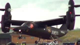 AW609 Tiltrotor  RNAS Yeovilton Air Day 2015 [upl. by Detta883]