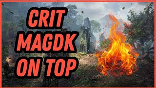 ESO PvP  Crit MagDK SLAYS in NEW BGs  Battleground Chronicles [upl. by Brezin776]