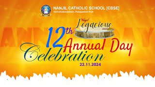 12th Annual Day  Nanjil Catholic schoolCBSECATHOLIC SCHOOL [upl. by Pelmas]