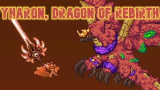 Terraria Calamity Mod  Yharon Boss Fight Melee [upl. by Brandwein4]