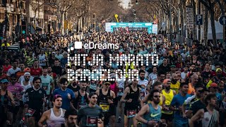 eDreams Mitja Marato Barcelona 2024 [upl. by Earl369]