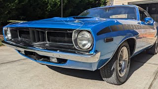 1973 Plymouth Barracuda Backyard Build [upl. by Fleming]